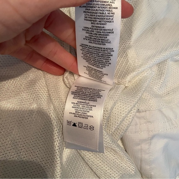 Columbia women’s  white‎ zip up hooded jacket in size x-small - Picture 8 of 13